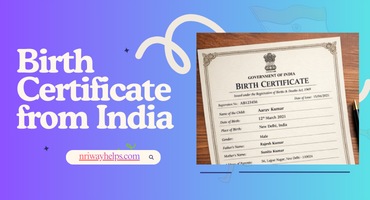 Birth Certificate from India